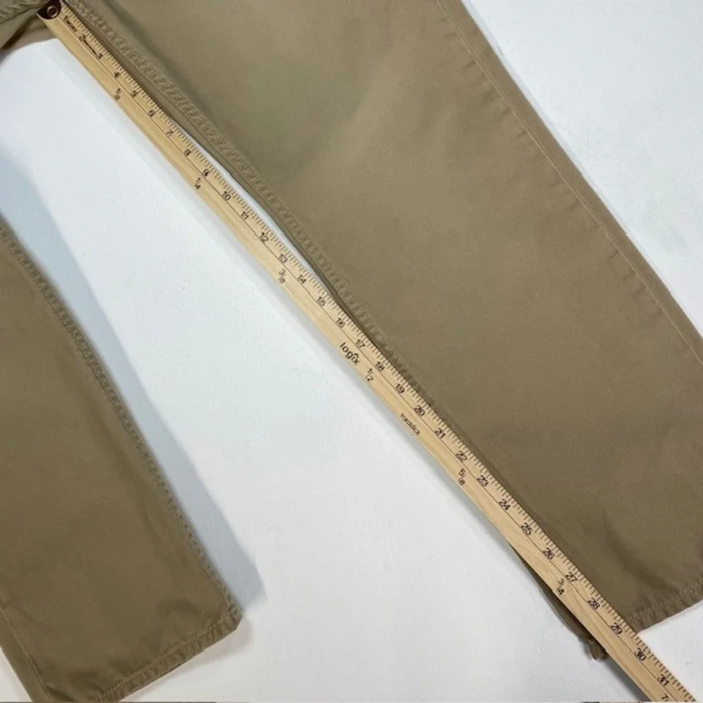 Polo Ralph Lauren 650 Straight Fit Khaki Chino Pants Mens‎ 34x30 Flat Front